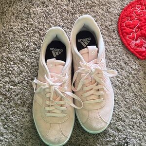 Adidas Women's Soft Pink Sneakers